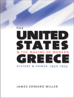 cover image of The United States and the Making of Modern Greece